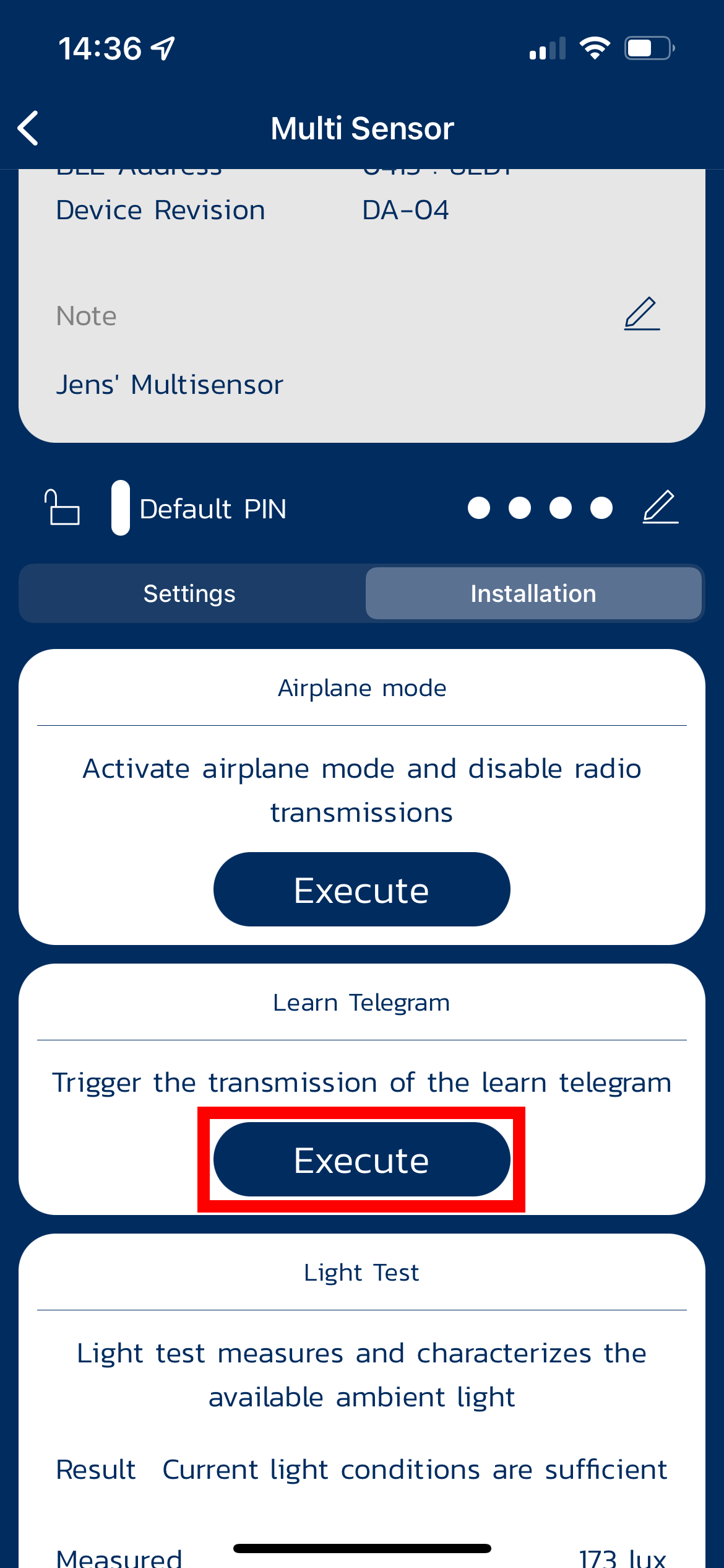 EnOcean Tool App Tutorial - Image 3